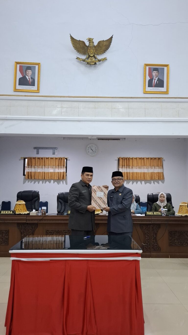 KUA dan PPAS 2027 Pemkab Bantaeng Disepakati