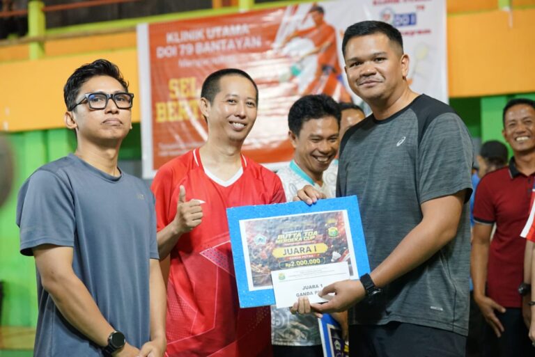 Bupati Bantaeng Apresiasi Turnamen Butta Toa Merdeka Cup 81