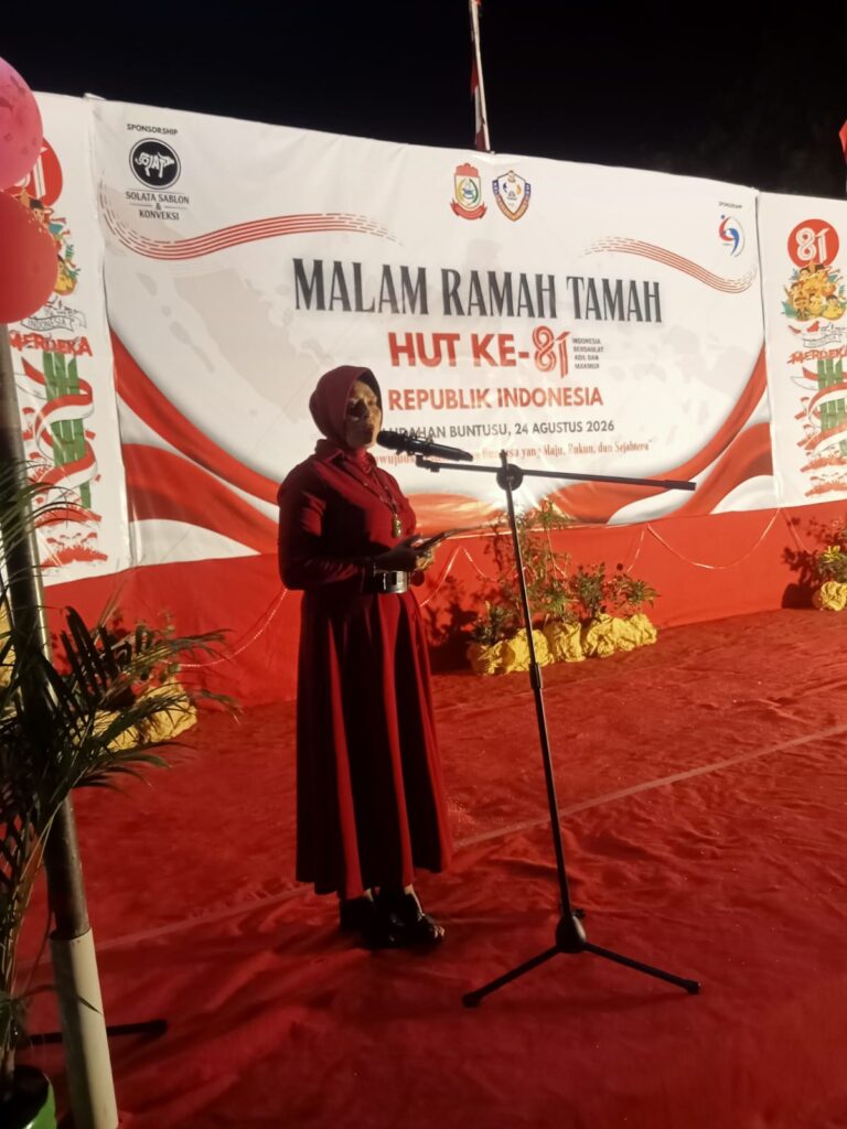 Kelurahan Buntusu Gelar Puncak Perayaan Malam Ramah Tamah HUT ke-81 RI