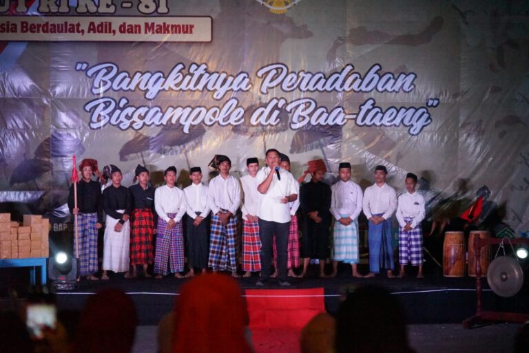 Tutup Rangkaian HUT RI ke-81, Bupati Bantaeng Apresiasi Kekompakan Warga Bissampole