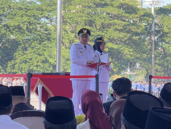 Wali Kota Makassar Munafri Arifuddin Pimpin Upacara HUT ke – 81 RI