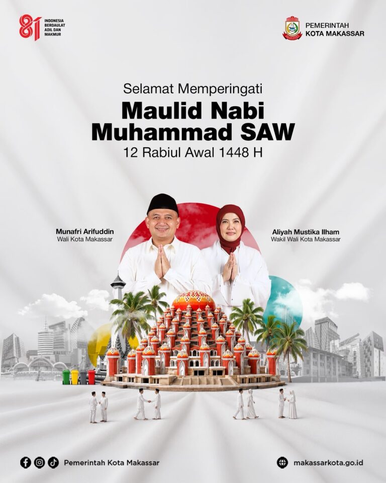 Pemkot Makassar Akan Gelar Maulid Akbar Pesisir di Pelabuhan Paotere 28 Agustus 2026