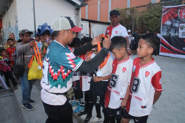 Turnamen Tamalanrea 21 Cup IV di Selenggarakan di Lapangan Sepak Bola BTP