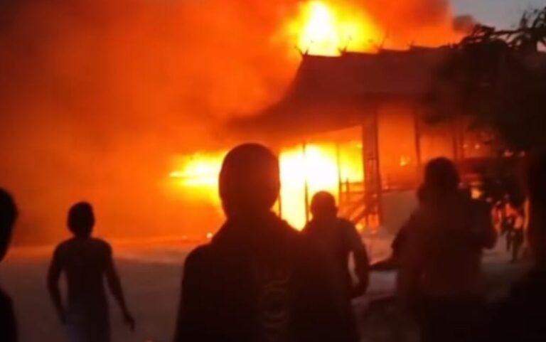 Rumah ‘Sultan Sidrap’ Cemmang Kiki Terbakar