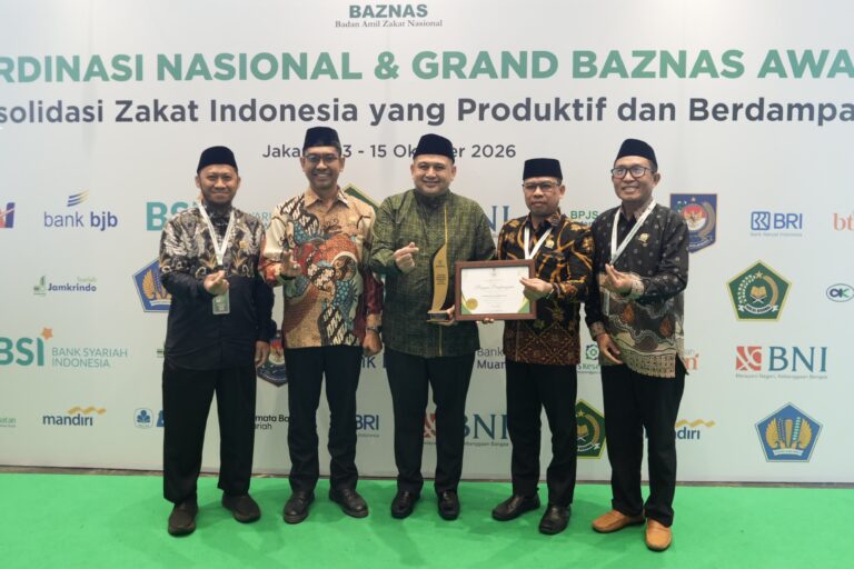 Wali Kota Munafri Raih Penghargaan Nasional Dari BAZNAS RI