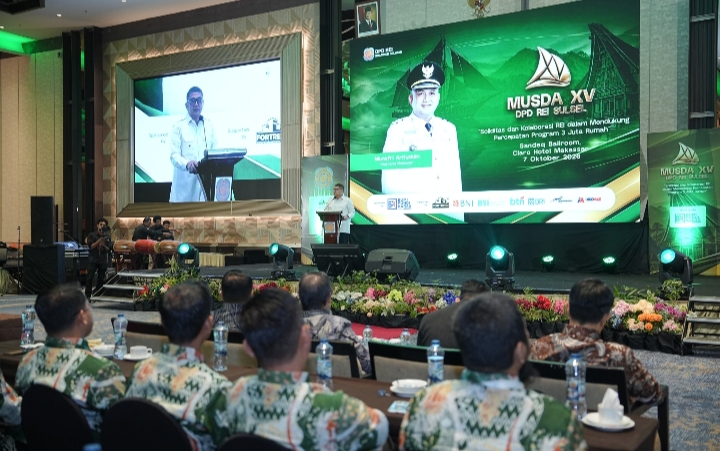 Hadiri Musda XV DPD REI Sulsel, Munafri Tekankan Pengembangan Kawasan Perumahan Terintegrasi
